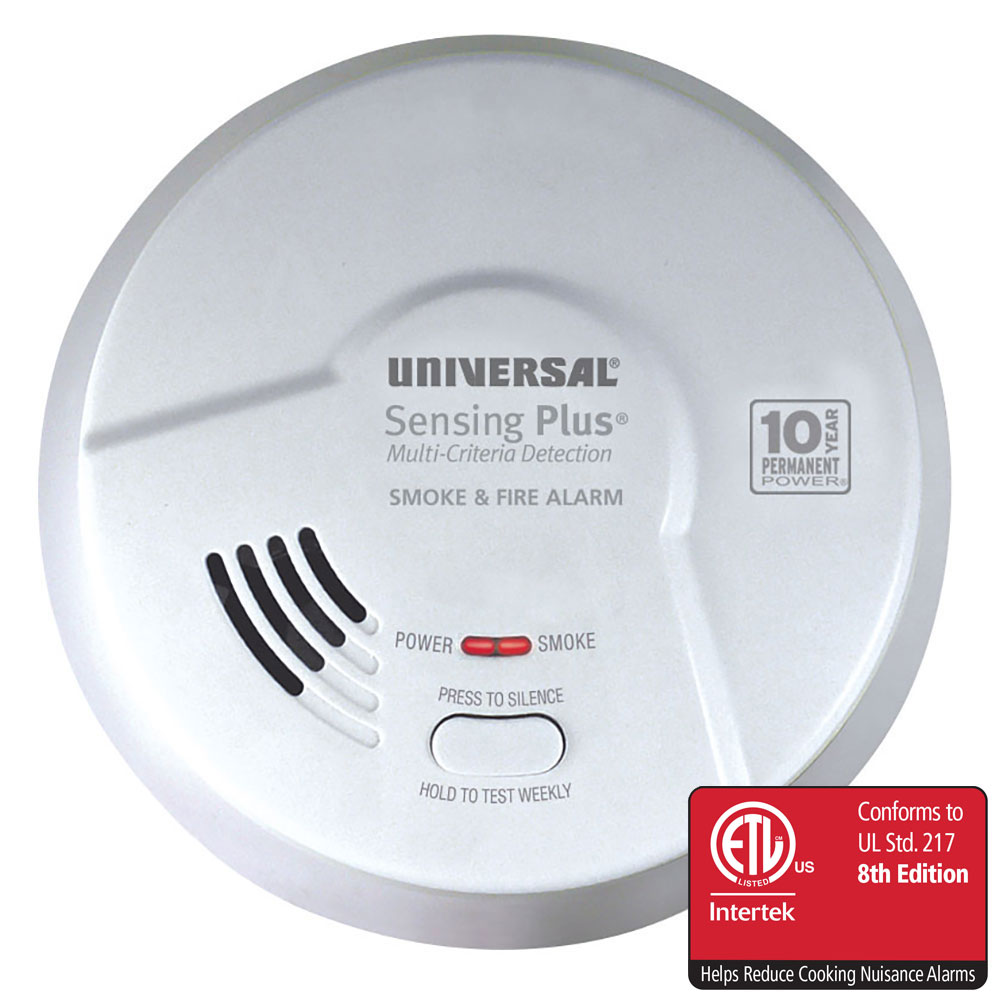 10 Year Battery Smoke Carbon Monoxide Alarms By Usi