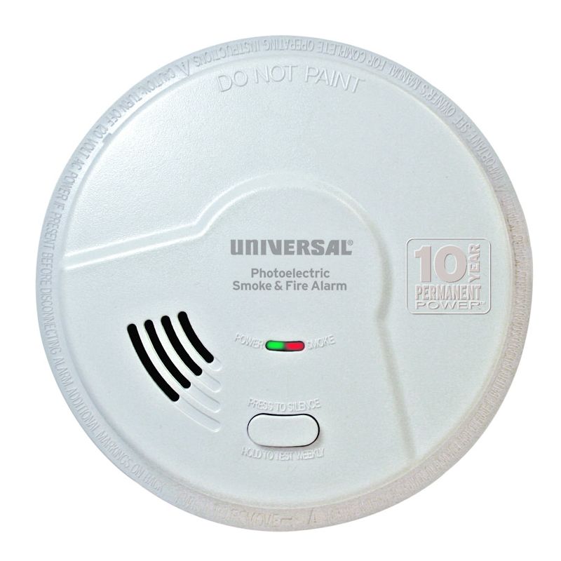 10 Year Battery Smoke Carbon Monoxide Alarms By Usi