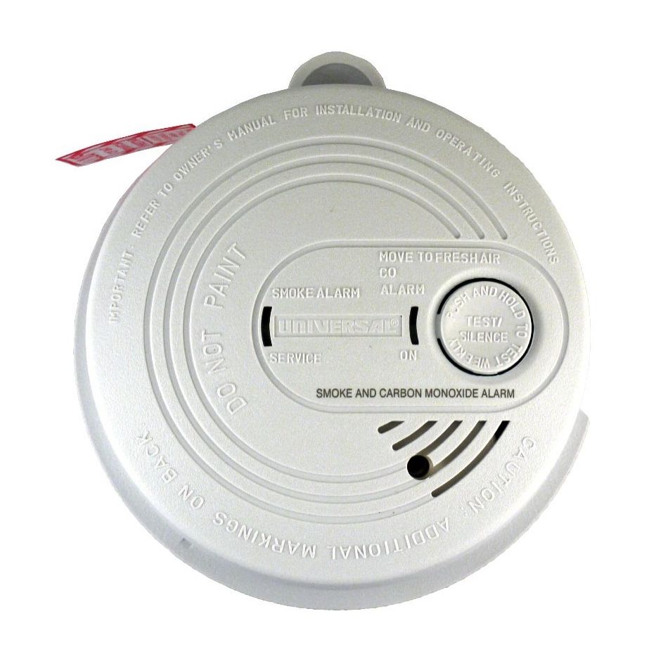 Smoke Detector Red Light Solid